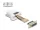 Delock D-Sub 15-tűs anya   RJ45 anya összekötő adapter fehér (67111)