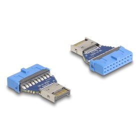   Delock USB 5 Gbps átalakító, tűfejes anya   USB E-típusú belső A kulcs csatlakozó (67129)