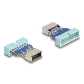   Delock USB 5 Gbps átalakító, tűfejes csatlakozó   USB E-típusú belső A kulcs anya (67131)