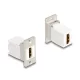 Delock Panel tartó Keystone modul HDMI anya - anya 8K 60 Hz kúpos (67166)