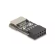 Delock USB 2.0 Adapter tűfejes anya   külső E-típusú, A kulcs USB anya (67175)