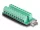 Delock USB E-típusú A kulcsos USB dugó - Csatlakozóblokkos adapter 20 tűs (67188)