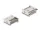 Delock 10 Gbps E-típusú A kulcs USB 20 tűs apa egyenes SMT forrasztási szereléshez