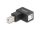 Delock USB 2.0 adapter B-típusú USB apa   B-típusú USB anya 90 -ban lefelé hajlított (67204)