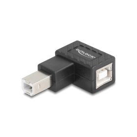   Delock USB 2.0 adapter B-típusú USB apa   B-típusú USB anya 90 -ban jobbra hajlított (67206)