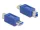 Delock USB 5 Gbps adapter A-típusú USB apa   B-típusú USB apa (elforgatott elrendezés) (67213)