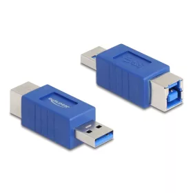   Delock USB 5 Gbps adapter A-típusú USB apa   B-típusú USB anya (elforgatott elrendezés) (67217)