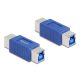 Delock USB 5 Gbps Nemváltó USB B-típusú adapter apa - apa (67228)