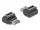 Delock Adapter USB 10 Gbps E-típusú A kulcs apa   anya hajlított (67237)