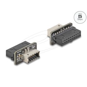   Delock USB 5 Gbps átalakító, tűfejes anya   belső A kulcs anya (67238)