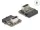 Delock USB 5 Gbps átalakító, tűfejes anya   belső A kulcs anya ívelt (67239)