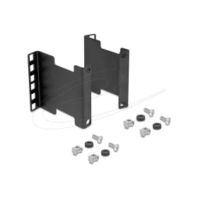   Delock Szerver Rack mélységbővítést alakító beszerelési készlet szerelési/rögzítési mélység növelésére akár 10 cm-rel 2U fekete