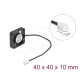 Delock Axiális ventilátor 5 V DC, 40 x 40 x 10 mm fekete