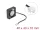 Delock Axiális ventilátor 12 V DC, 40 x 40 x 10 mm fekete