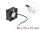 Delock Axiális ventilátor 12 V DC, 60 x 60 x 25 mm fekete
