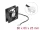 Delock Axiális ventilátor 12 V DC, 80 x 80 x 25 mm fekete