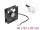 Delock Axiális ventilátor 12 V DC, 92 x 92 x 25 mm fekete