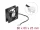 Delock Axiális ventilátor 24 V DC, 80 x 80 x 25 mm fekete
