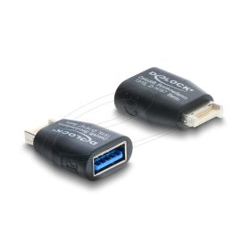   Delock Adapter USB 5 Gbps E típusú B kulcsos   USB 5 Gbps A típusú aljzat
