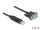 Delock USB 2.0   Soros RS-232 adapter, Sub-D 9 tűs aljzat, csavaros rögzítéssel, kompakt csatlakozóházzal, 1,8 m, FTDI chippel
