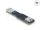 Delock USB 10 Gbps adapter USB A-típusú aljzat   dugós csatlakozó, egyenes, lapos kialakítású