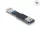 Delock USB 10 Gbps adapter USB A-típusú aljzat   dugós csatlakozó, egyenes, lapos kialakítású