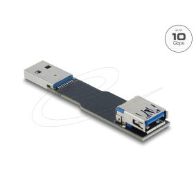   Delock USB 10 Gbps adapter USB A-típusú aljzat   dugós csatlakozó, egyenes kialakítású