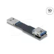 Delock USB 10 Gbps adapter USB A-típusú aljzat   dugós csatlakozó, egyenes kialakítású