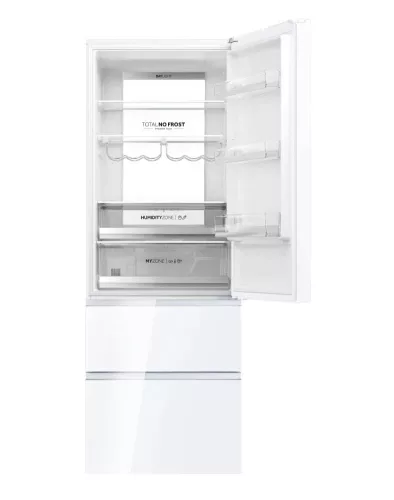 Haier HTW7720DNGW hűtőszekrény, 3 ajtós, 70 cm