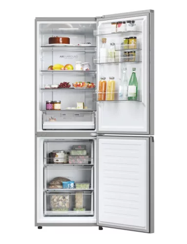 Haier HDPW3618DNPK kétajtós kombi hűtőszekrény (235+117 liter)