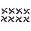 Gemfan 2020 Four-blade Propellers Black | Drone Propellers | 8 pcs