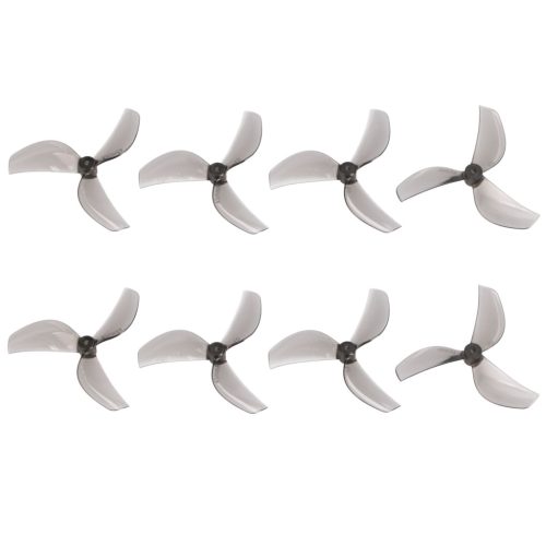 Gemfan 45mm Three-blade Propellers Gray | Drone Propellers | 8 pcs