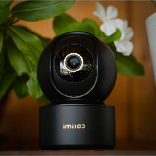 Imilab C22 Wi-Fi 6 forgatható biztonsági kamera 5 MP Fekete (Xiaomi Home APP)
