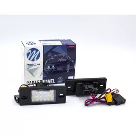   M-Tech, Rendszámtábla Világítás Led 2 db Lp-Psk Vw/Porsche/Audi