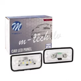   M-Tech, Rendszámtábla Világítás Led 2 db Ld-W203-4D Mercedes/Chry.
