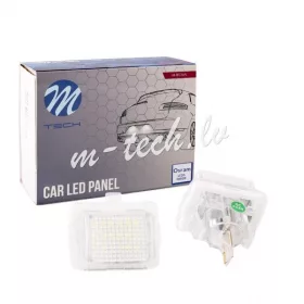  M-Tech, Rendszámtábla Világítás Led 2 db Clp026 Mercedes
