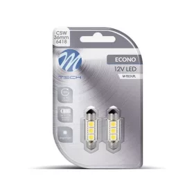   M-Tech, LB310W Szofita Led Izzó, Fehér 36mm, Canbus, 12V C5W