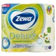 Zewa Deluxe toalettpapír 3 rétegű 4 tekercs Camomile Comfort