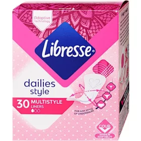   Libresse tisztasági betét 30 db Dailies Style Multistyle Normal