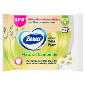 Zewa nedves toalettpapír 42 db Natural Camomile