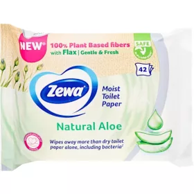 Zewa nedves toalettpapír 42 db Aloe Vera