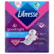 Libresse egészségügyi betét 8 db Ultra Goodnight szárnyas