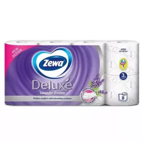   Zewa Deluxe toalettpapír 3 rétegű 8 tekercs Lavender Dreams