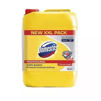DOMESTOS 5 l Citrus fertőtlenítő UN1760 MARÓ FOLYÉKONY ANYAG, M.N.N. (Nátrium-hipoklorit), 8, PG III