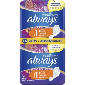 Always egészségügyi betét Ultra Duo Platinum Normal 16