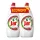 JAR mosogató 2x900 ml DUO Gránátalma