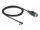 Delock PoweredUSB kábel apa 12 V - DC 5,5 x 2,1 mm apa ívelt 2 m (80012)