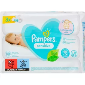 Pampers törlőkendő 3x52 db Sensitive