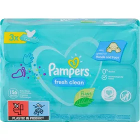 Pampers törlőkendő 3x52 db Fresh Clean