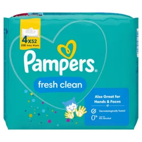 Pampers törlőkendő 4x52 db Fresh Clean